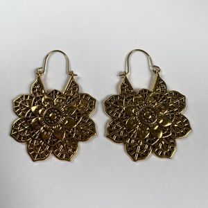 Vintage boho dangle earrings